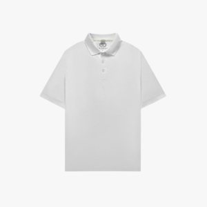 Emmbero Signature Polo T-shirt- Ember White